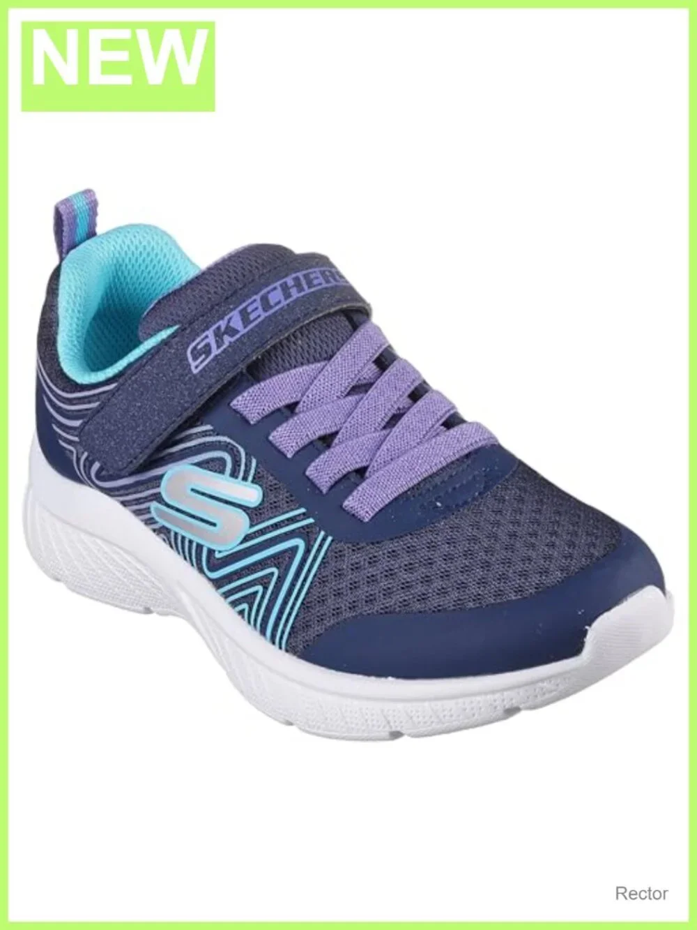 Girls Microspec Swirl Sweet Sneakers Mesh Athletic Shoes